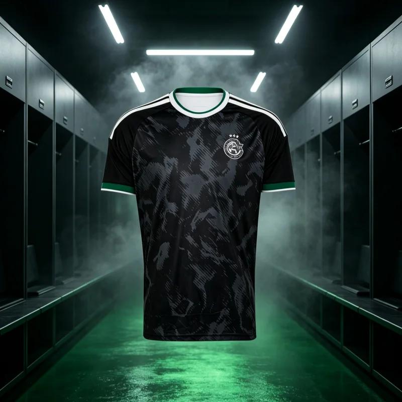 2026 Maccabi Haifa Fußballtrikot Fan 3D-Druck Sommer Sportliches Loses T-Shirt Atmungsaktiv Schnelltrocknend Streetwear Familienkleidung – Detail 4