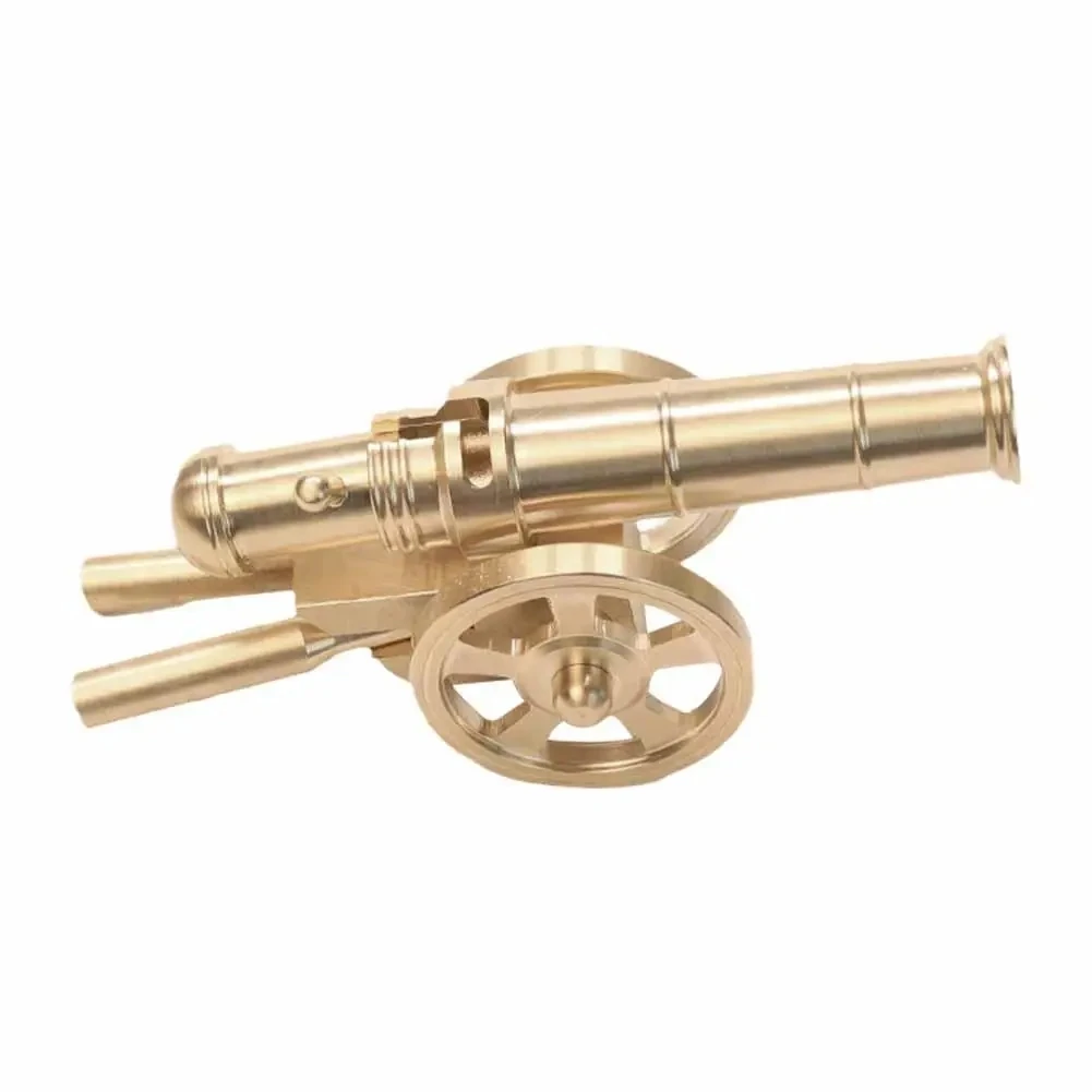 

Винтажные латунные маленькие пушки, украшения из чистой латуни, меди, фузиформ, пушка, пушка, украшение для дома, поделки, аксессуары, подарки