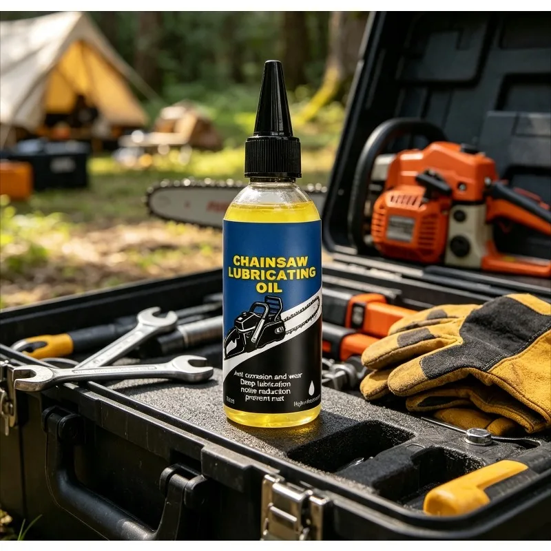 Multi‑Purpose Lubricant 100ml Chainsaw Lubricant Oil Bike Chain Lubricant Rust‑Proof Deep Penetrating Lubricant Hedge Trimmer