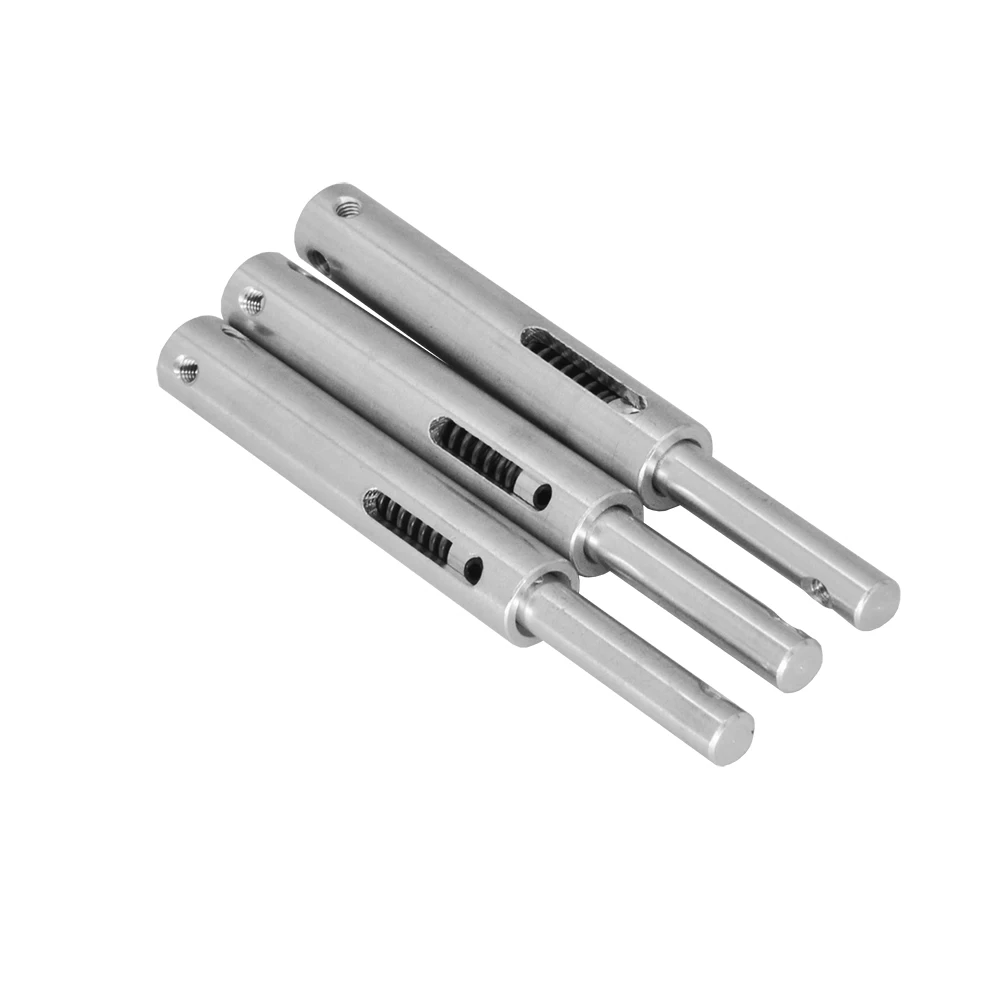 3 pièces H86/98MM M3 M4 en alliage d'aluminium léger Anti-Vibration trains d'atterrissage amortisseur tige droite pour avion RC avion