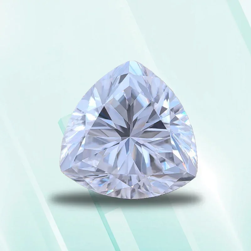 

NEW Moissanite Stone Super White D Color Highest Grade VVS1 Trillyon Cut Top Quality Charms Jewelry Making Material With Certifi