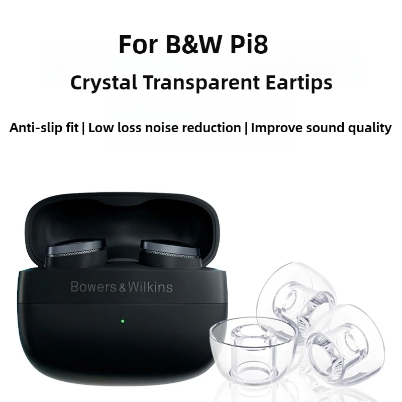 Силиконовые насадки для наушников Bowers & Wilkins Pi8 Pi7 Pi7S2 Pi6 B&W Pi5 Pi5S2, защитный чехол для беспроводных наушников, шумоподавляющие беруши