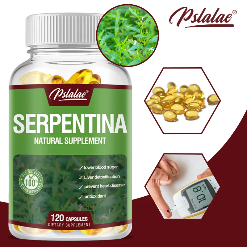 

Serpentine Capsules - Antioxidant, Supports Heart Health, Balances Blood Sugar Levels, Naturally Detoxifies, Boosts Energy