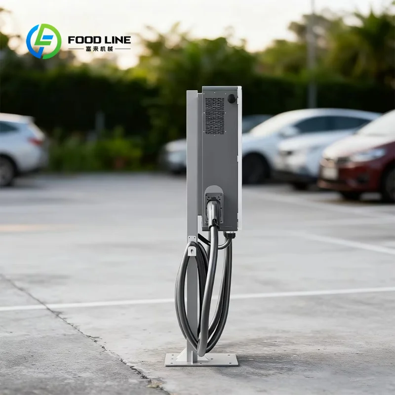 Customized ev smart dc charging pile 40kw ccs2 remote access feature for commercial electric car charging facility renovation