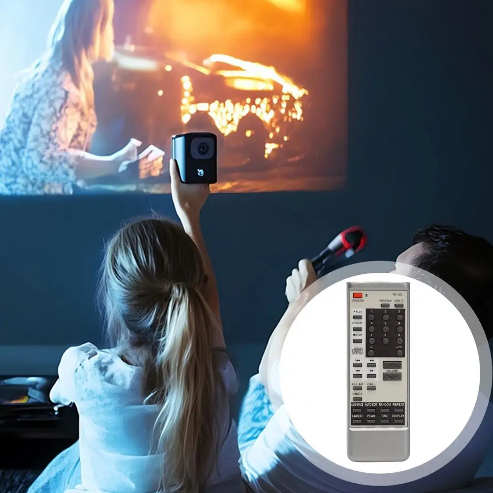 Remote Control Universal Remote Control Tanpa Program Pengganti Remote Control untuk Denon Dcd2800 1015cd Dcd7.5 S Compact Disc