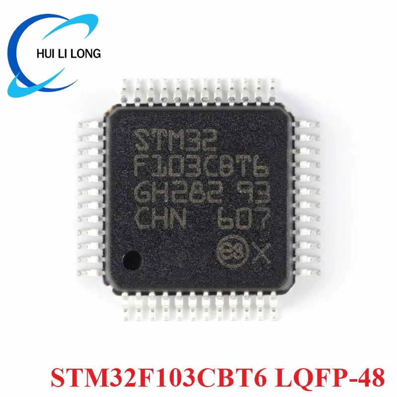 رقاقة MCU IC ، STM32F103C8T6 ، STM32F051C8T6 ، STM32F030C8T6 ، STM32 ، F103C8T6 ، F103CBT6 ، F051C8T6 ، LQFP48