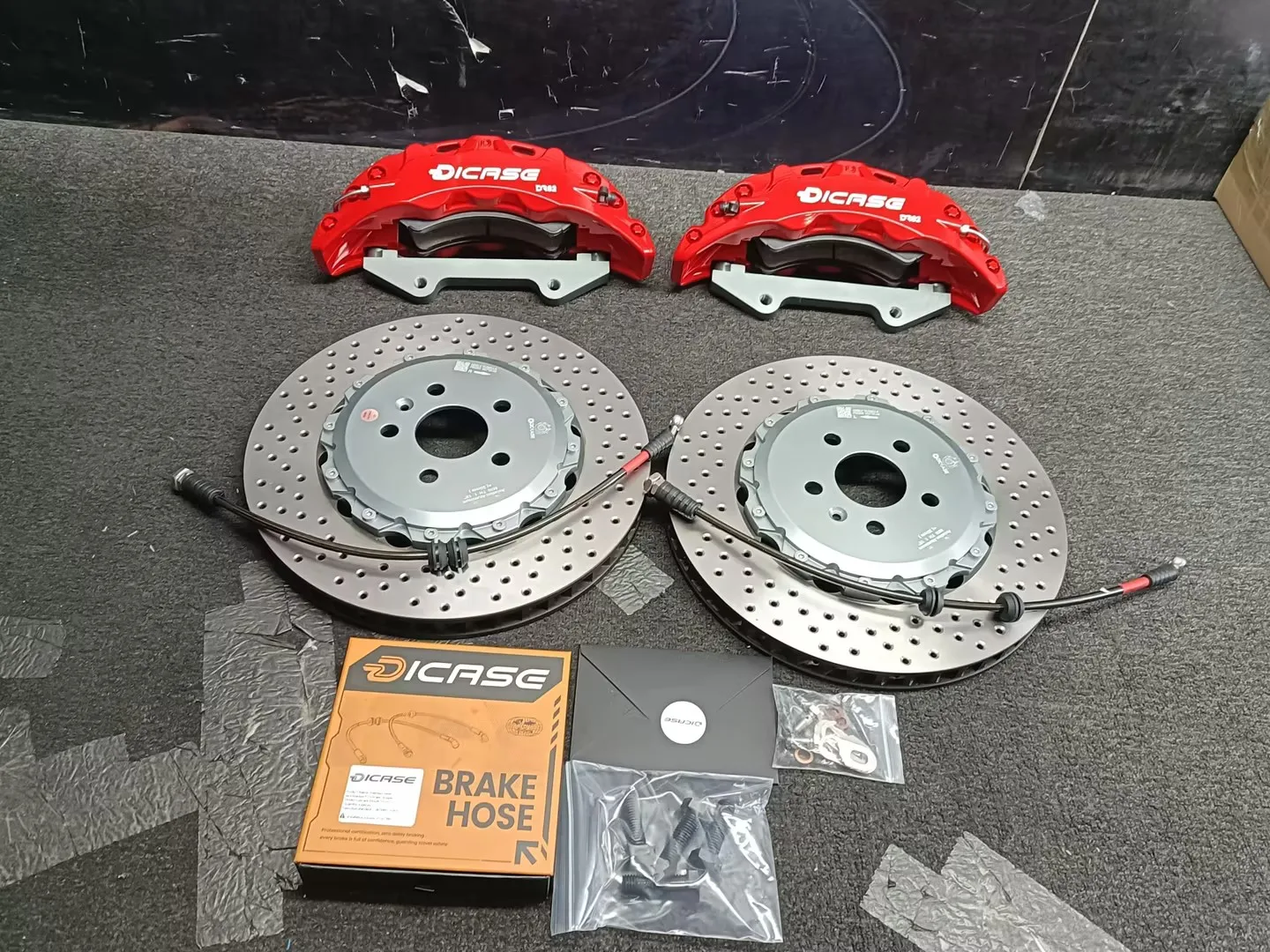 

DICASE 6-piston high-performance brake caliper kit fits Acura ILX 2013-2022 (DE1)