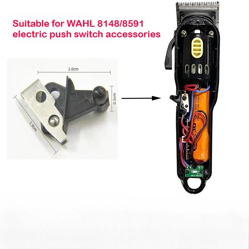 3pcs High Quality Replacement Switch For WAHL 8148/8591 Electric Hair Cutter Repair Switch Parts Tool