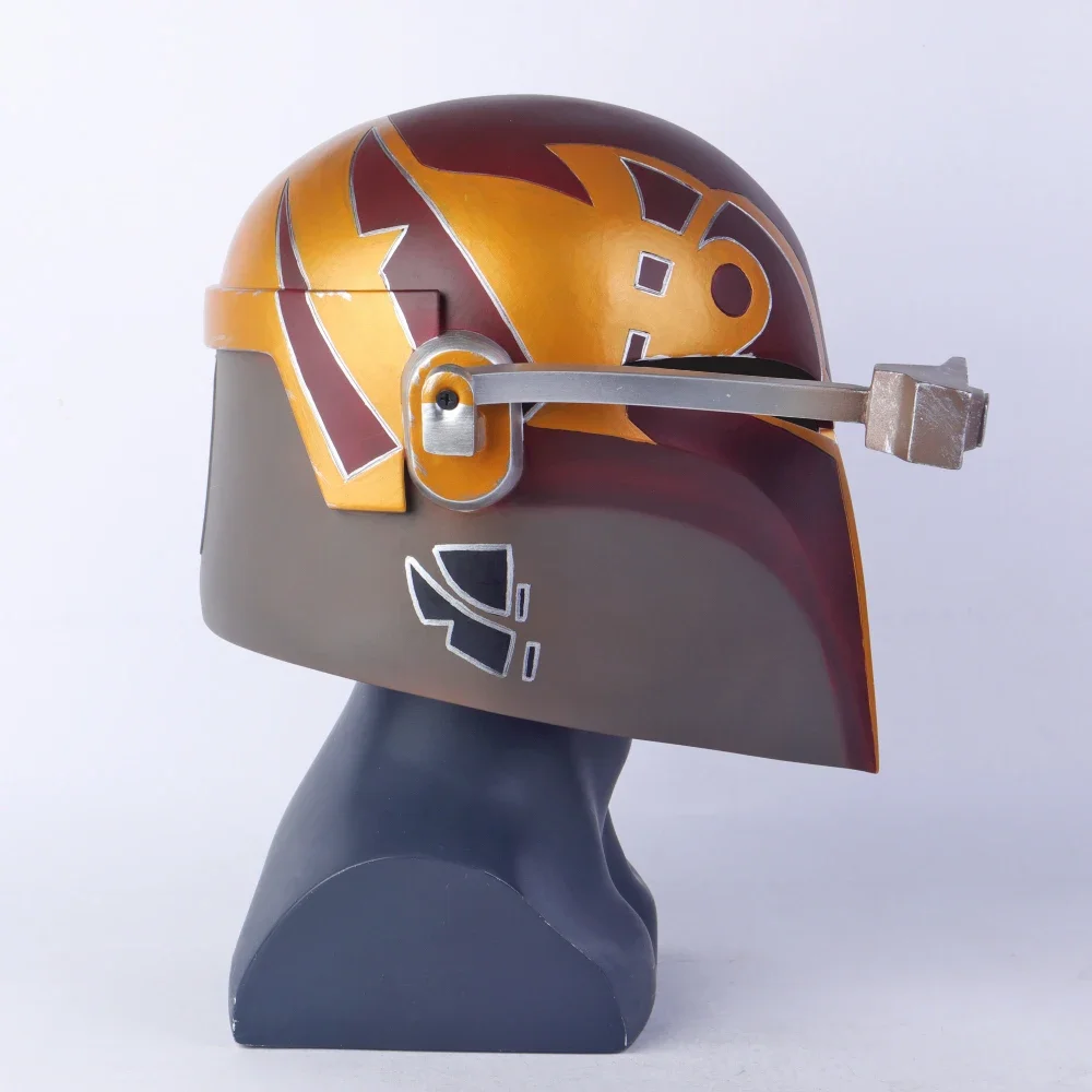 Casco de Anime máscara de Rebels Cosplay Sabine Wren casco máscaras de disfraz cara completa PVC adulto hombre fiesta Prop