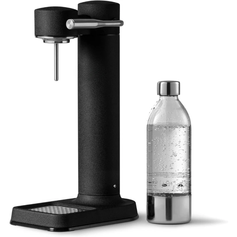 Carbonator III Premium Carbonator-Sparkling & Seltzer Water Maker-Soda Maker with PET Bottle (Matte Black)