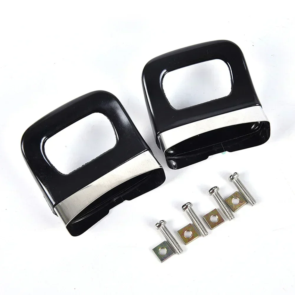 2PCS Side Handles Side Handles Anti-scalding Bakelite Pot Ears Bright Double Holes Easy To Disassemble