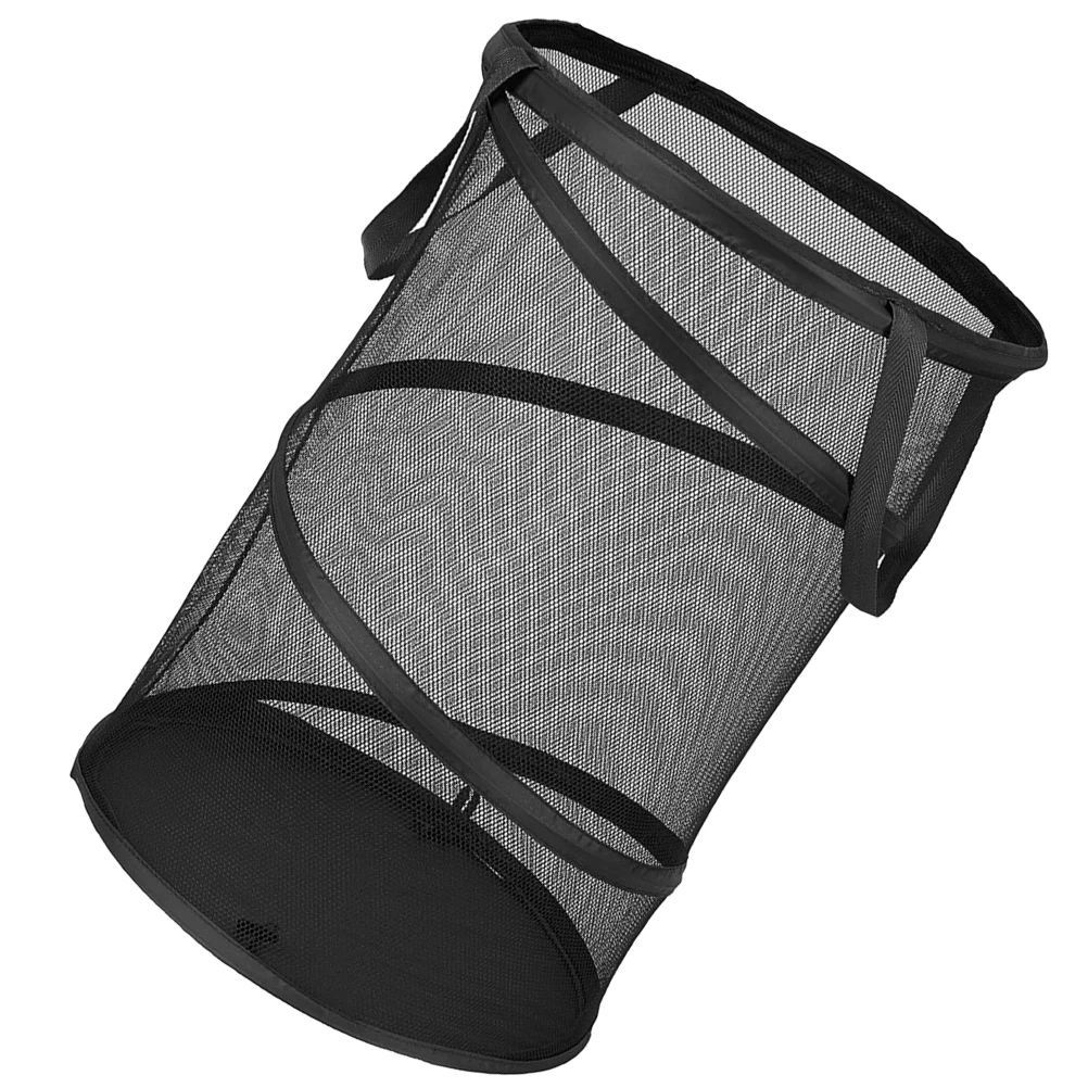 

Foldable Laundry Gauze Mesh Basket Super Large Clothes Container Dirty Clothes Basket Folding Laundry Hamper Home Storage