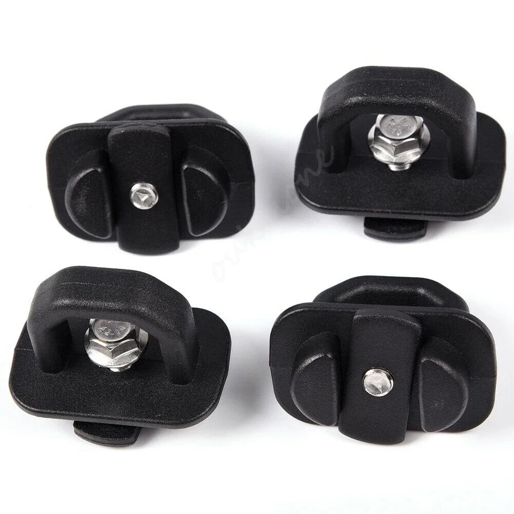

4pcs Tie Down Anchor Truck Bed Side Wall Clip for Ford Chevy Silverado GMC Sierra Colorado Canyon Cargo Trunk Hook Accessories