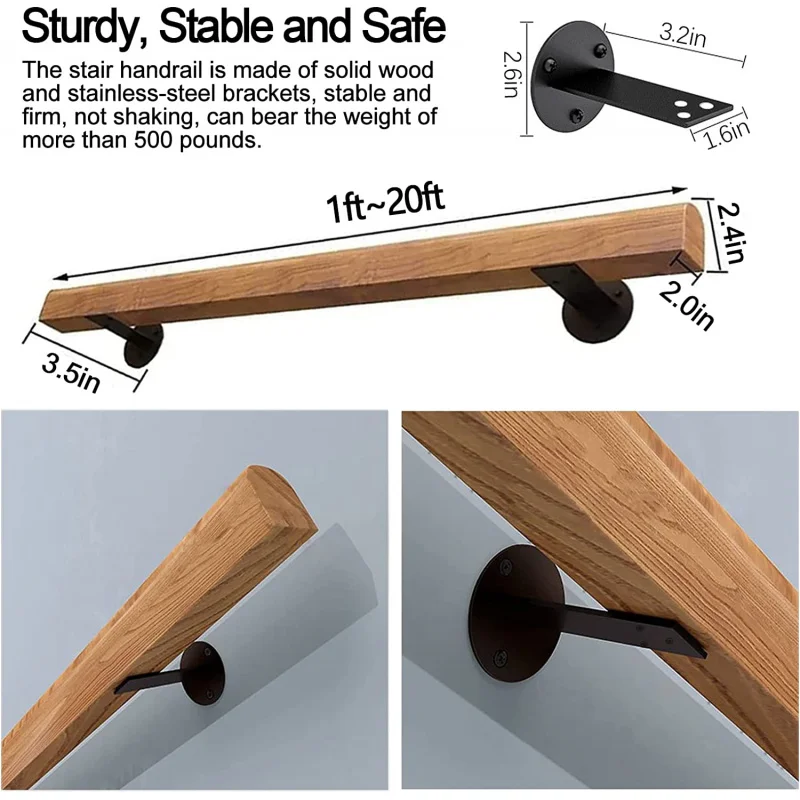 custom.Bathroom Handrail Balustrades Handrails Stair Railings Stair Handrail Wood