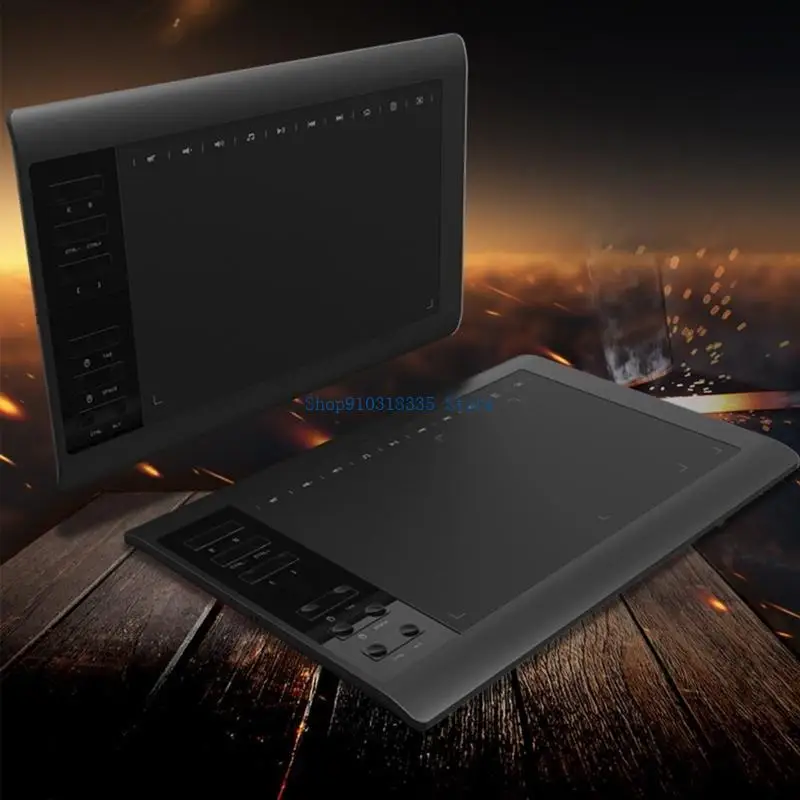 Graphics Digital Drawing Tablet 8192 Level Animation Digital Writing Board Tablet Support Phone Computer Connection
