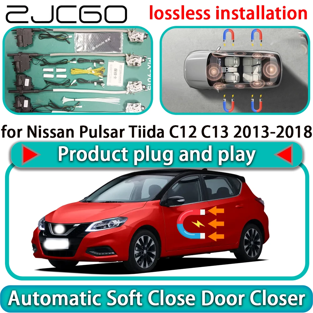 

Комплект электропривода доводчика дверей (мягкое закрывание) для Nissan Pulsar Tiida C12 C13 2013-2018