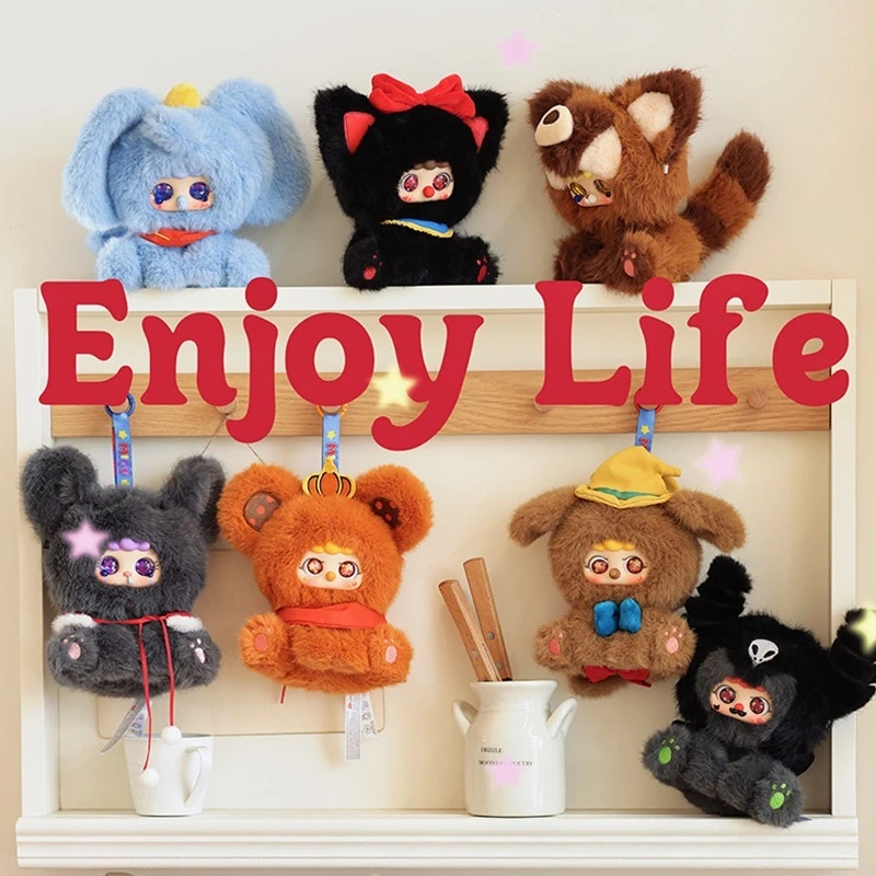 الأصلي الطفل ثلاثة ميغو حكايات سلسلة أفخم صندوق أعمى لطيف دمية حقيبة تزيين مُثبت سطح المكتب الديكور مفاجأة الهدايا #3