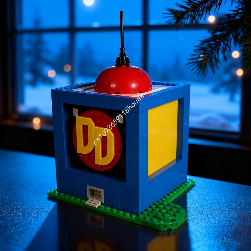 

380 шт. MOC Onkel Dagoberts Geldspeicher модель дяди строительные игрушки блоки архитектура Рождественский подарок идея образование кирпич дети