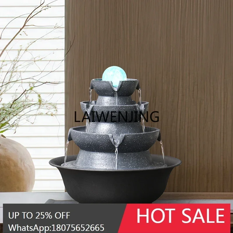 lucky flowing water ornament circulating water living room office tea room fountain water feature ornament
