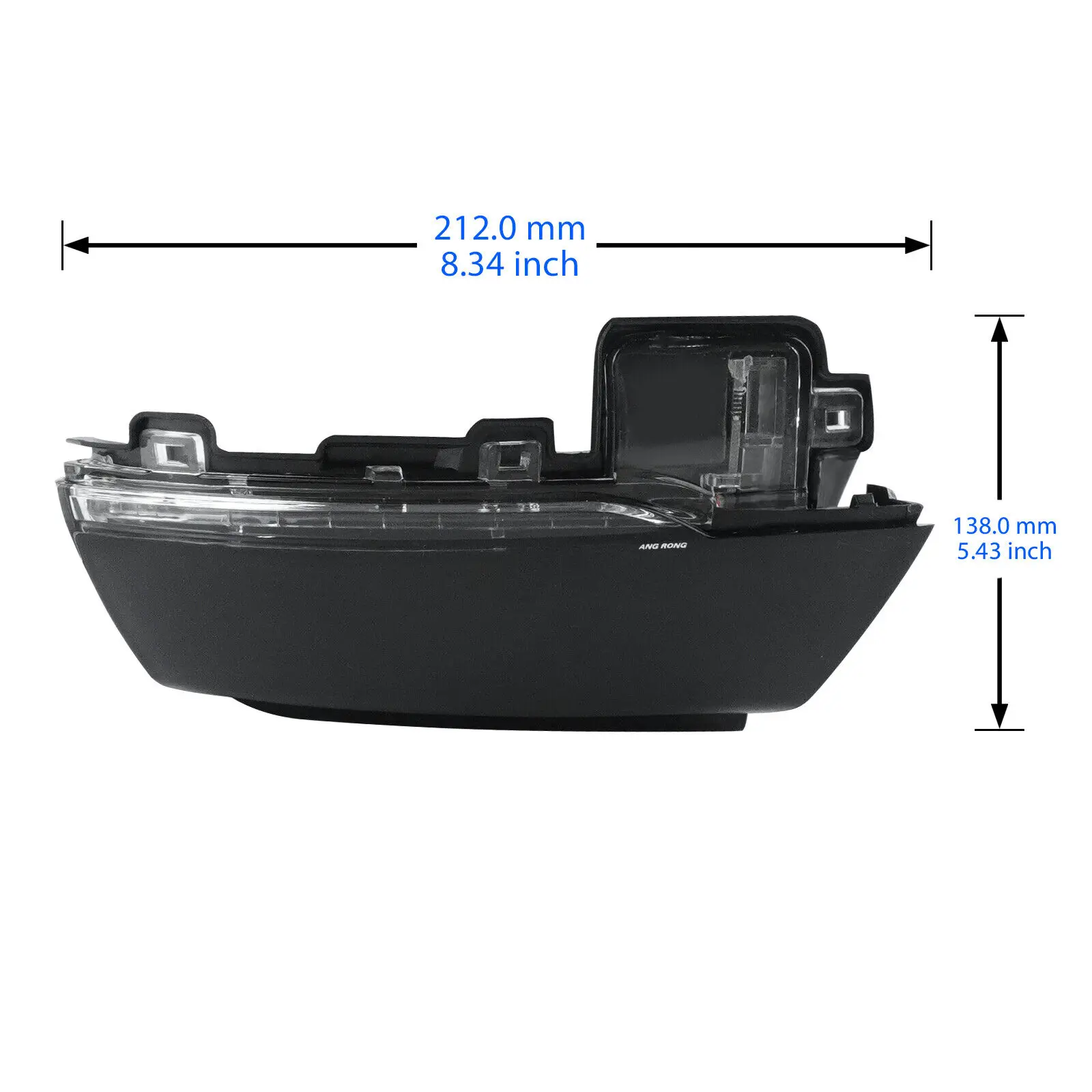 ل VW Polo MK5 6R 2009-18 الجناح الأيمن مرآة الباب إشارة مؤشر LED ضوء O/S