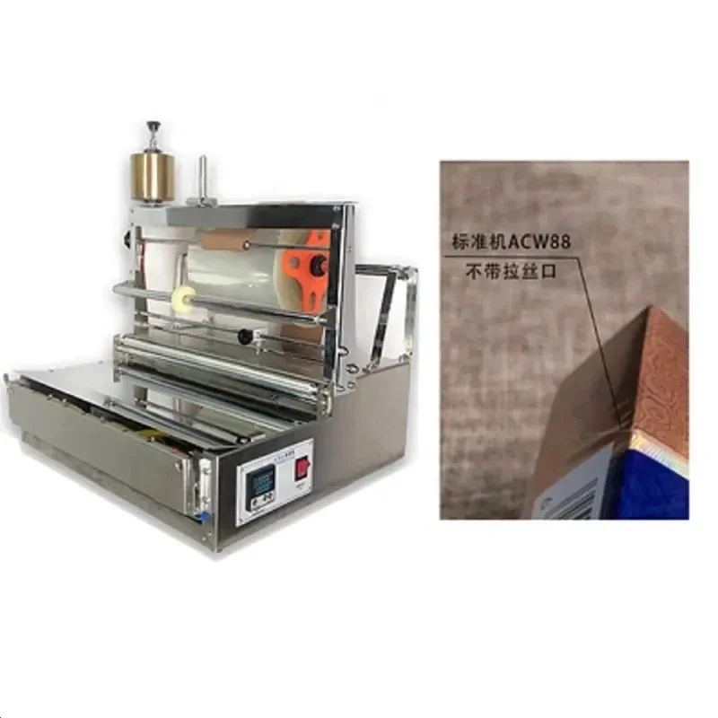 Manual Perfume Gift Box Heat Sealing Film Packing Machine Cellophane Heating Shrink Film Ironing Wrapping Machine