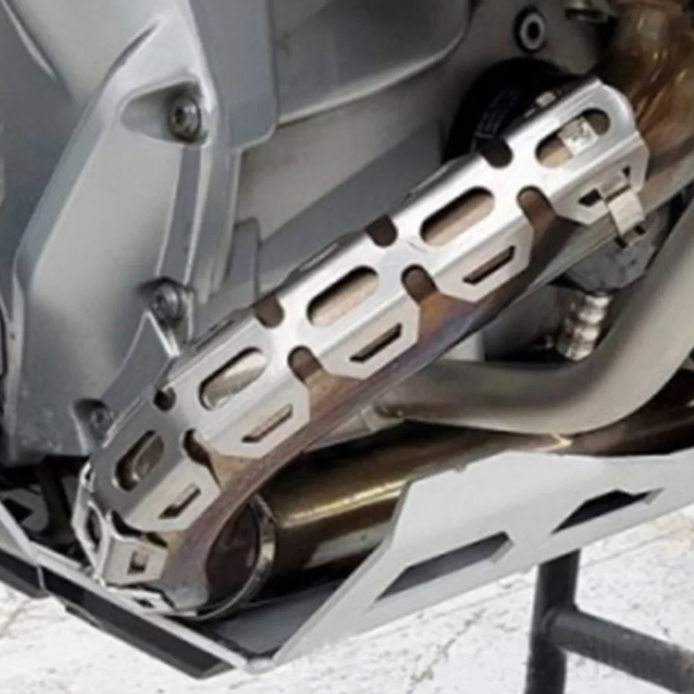 

Exhaust Muffler Pipe Heat Shield Guard For Honda NC750X NC700S CB500X CB650R CRF1000L CB500X NX500 NX400 TRANSALP XL750 XADV750