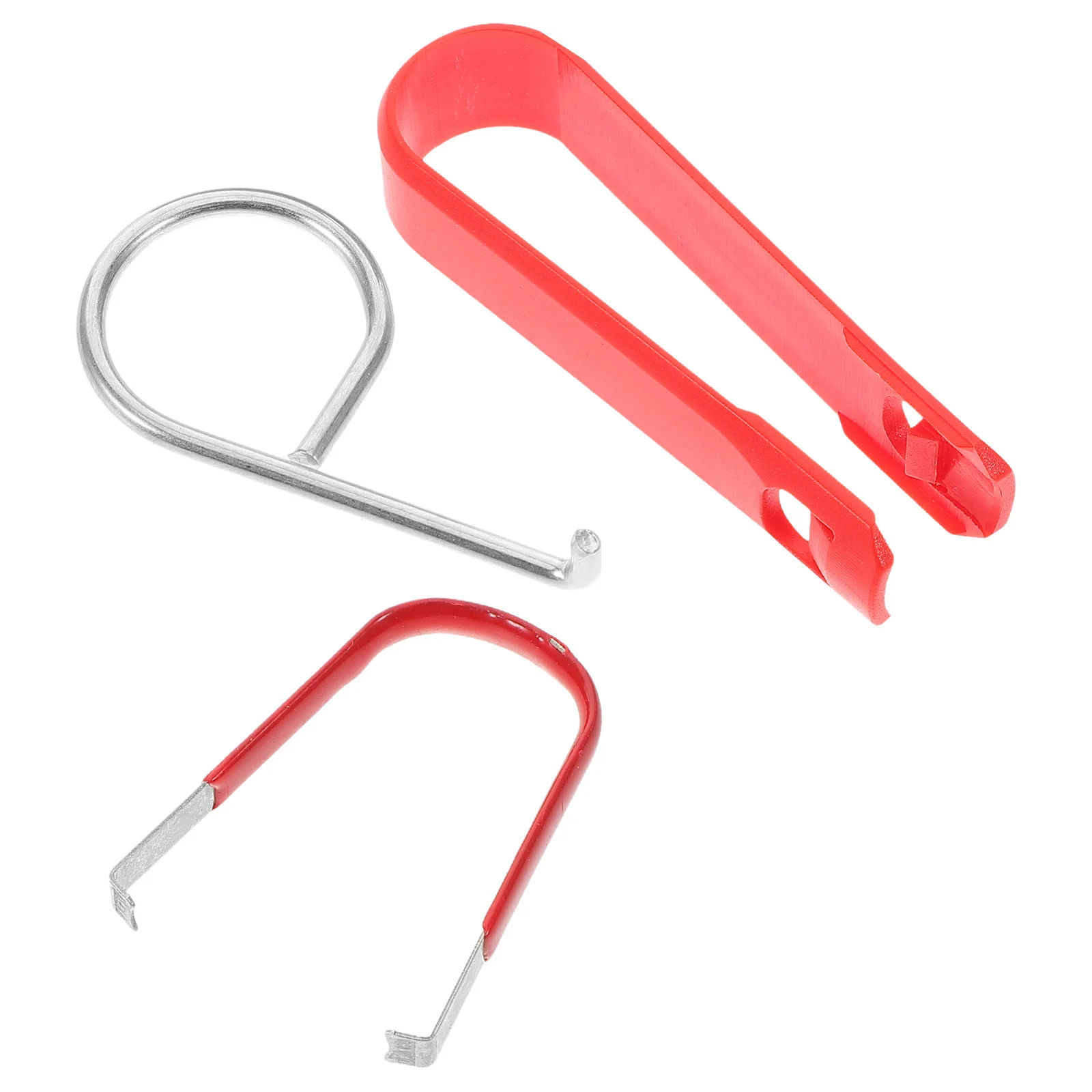 

3Pcs Tire Screw Cap Removal Hook Durable Metal Car Wheel Hub Bolt Nut Cover Puller Tool Multifunctional Portable Lug Nut Cover