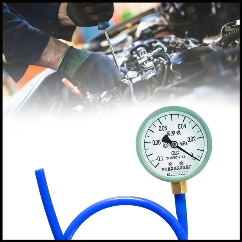 Auto Exhaust Systems Diagnostic Tool Exhaust Back Pressure Tester Set Car Exhaust Gas Pressure Gauges