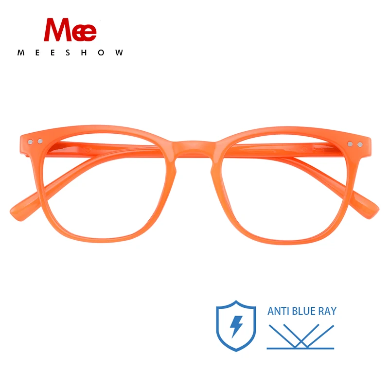 

Meeshow 2023 blue light blocking Reading Glasses Square Men Women Eye Glasses classic Retro Europe new Anti Blue +1.5 +2.0 1765