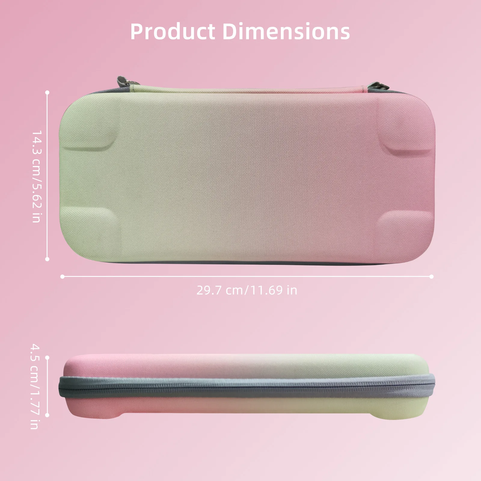 Portable Organizer Bag For Switch 2 Storage Game Console Travel Carry Case Bag with Handle Handbag EVA Hard Bag Accessories