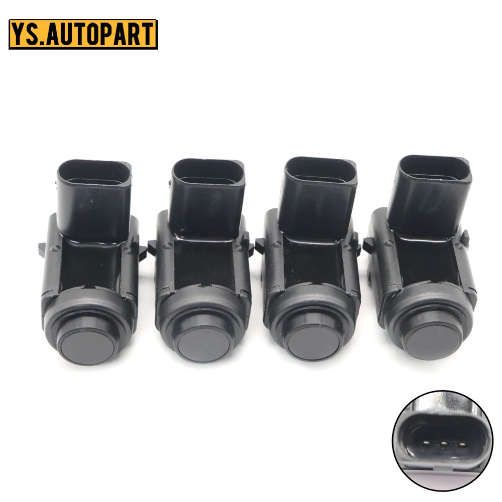 

4pcs NEW 1U0919275 PDC Parking Sensor Bumper Reverse Assist For Volkswagen Golf Phaeton Touran Touareg For Skoda Seat Audi