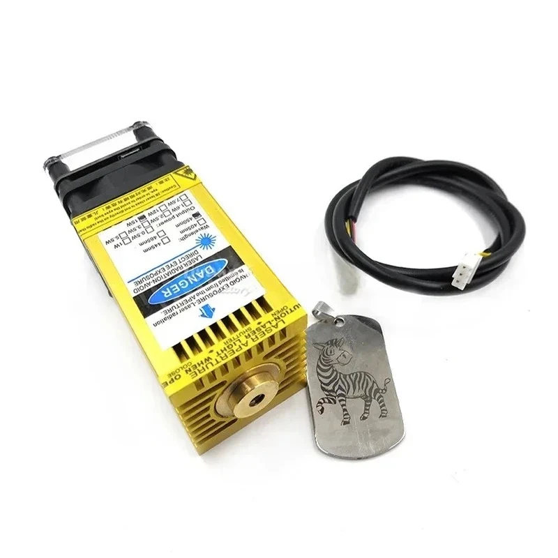 

Blue Yellow Engraving Hine Tools Dktop Diode Set Moving Cutting 000 Fiber Module 4NM
