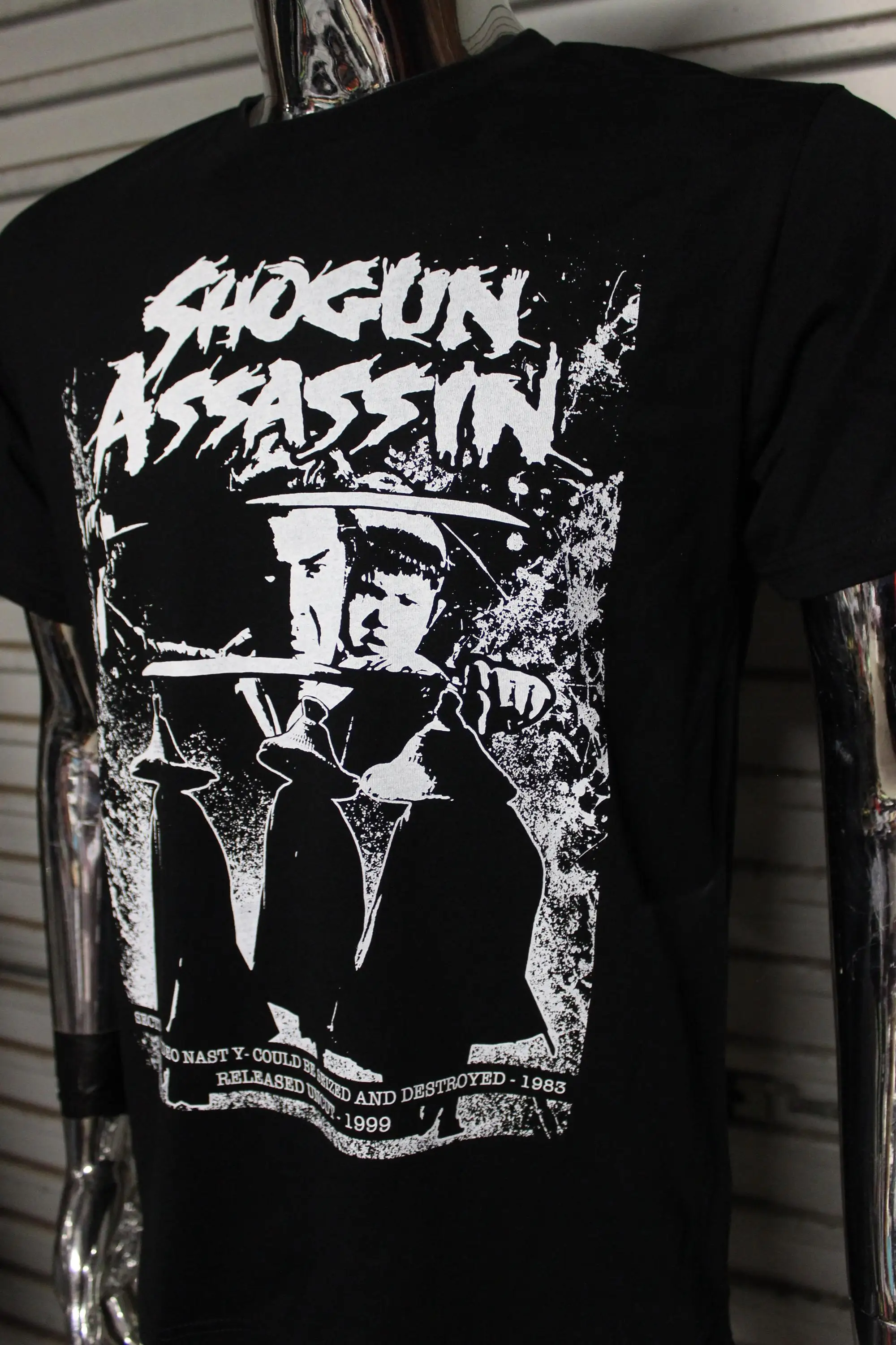 Shogun Assassin Movie Printed T-shirt Spring/Summer Women's New Fashion Trend Top Neutral Short Sleeve Comfortable T-shirt