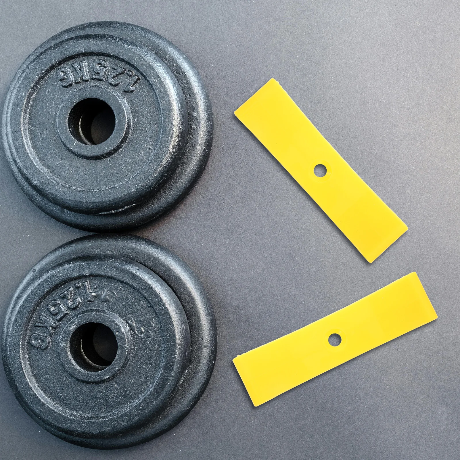 

4Pcs Dumbbell Rack Hollow Rubber Holder Compact Lightweight Storage Stand Gym Equipment Sports Organizer Compact Weight Holder