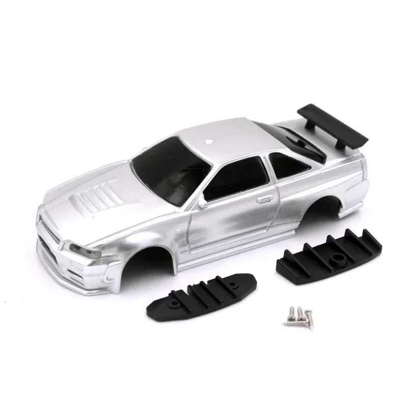 Piezas de coche de control remoto a escala 1/43, adecuadas para neumáticos de carrocería 4301 4302 4303 4304, servomotor, eje de transmisión, control remoto, coche de deriva