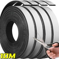 Strong Flexible Magnet Strip Self Adhesive Magnetic Tape Rubber Magnet Tape Rubber Magnet Cuttable Tapes Fridge Sticky Magnets