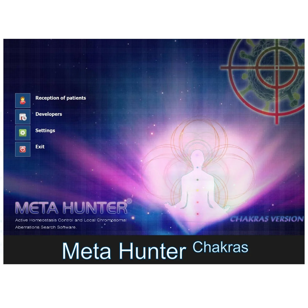 Analizador de Salud NLS Metatron Hunter 4025 Original, Versión Chakra, para Bienestar Personal y Fitness, Meta Hunter