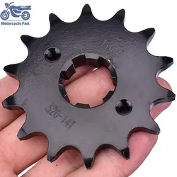 520-14T 520 14 Tooth 14T Drive Front Sprocket Gear For Honda NSR250 1986 VT250 1983-1988 VTR250 1988 NSR 250 VT 250 VTR 250