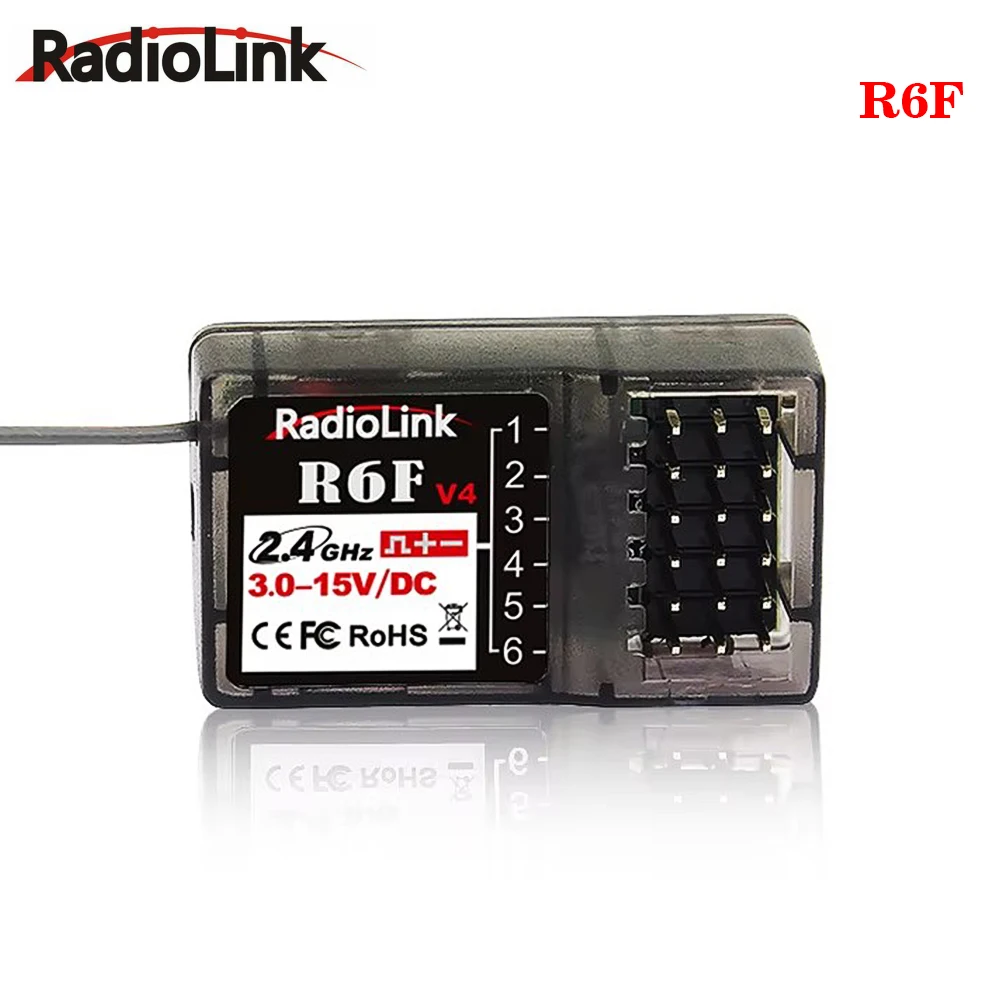 車とボート用のRadiolink-6チャンネル受信機,無線送信機,リモコン,r6f,2.4ghz,rc6gs,v2,rc4gs,v2,t8fb,t8s