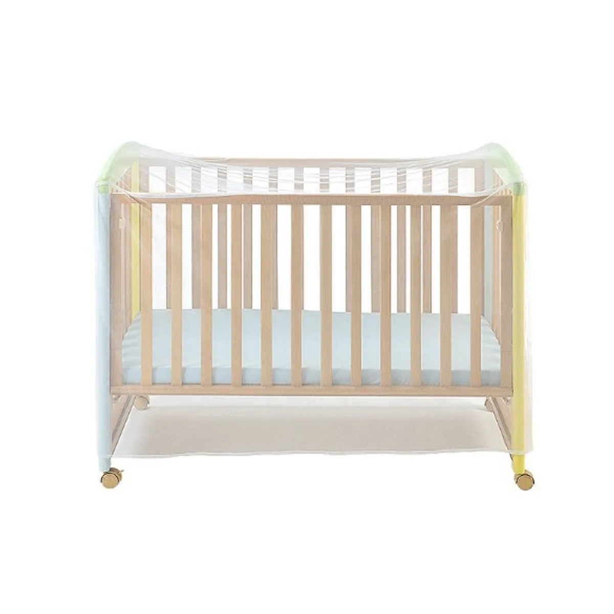 

135x60x90 Baby Crib Mosquito Net Lightweight Strong Material Prevents Improves Sleep Quality Easy Setup White