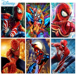 Disney spiderman pintura diamante herói dos desenhos animados vingadores 5d diy diamante bordado mosaico gem puzzle presente decoração de casa