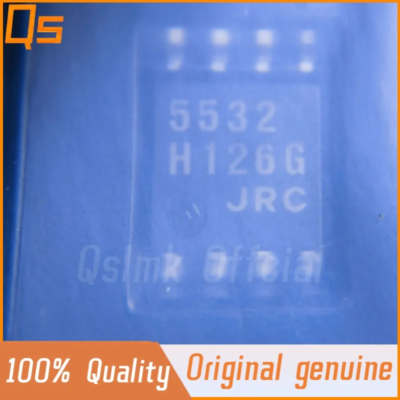 New Original NJM5532M JRC5532 SOP-8 Dual Operational Amplifier Low Power Consumption