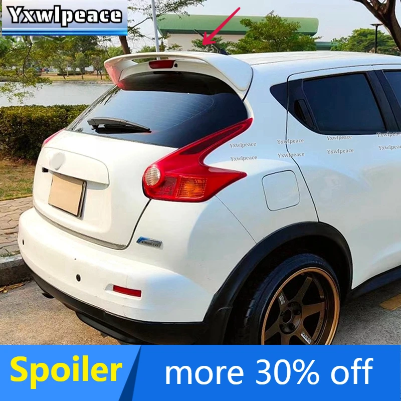 

For Nissan Juke 2010 2011 2012 2013 2014 2015 Roof Spoiler High Quality ABS Plastic Unpainted Color Rear Trunk Lip Wing Spoiler