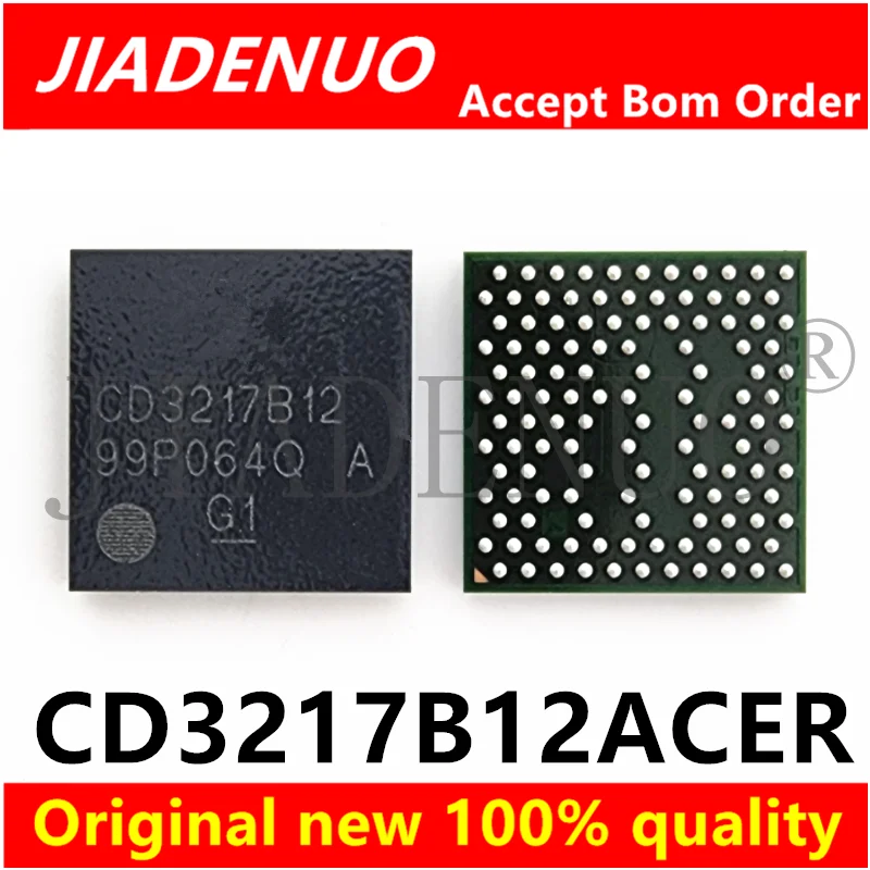 (1-2pcs)100% Original New CD3217B12 BGA CD 3217B12 Chipset