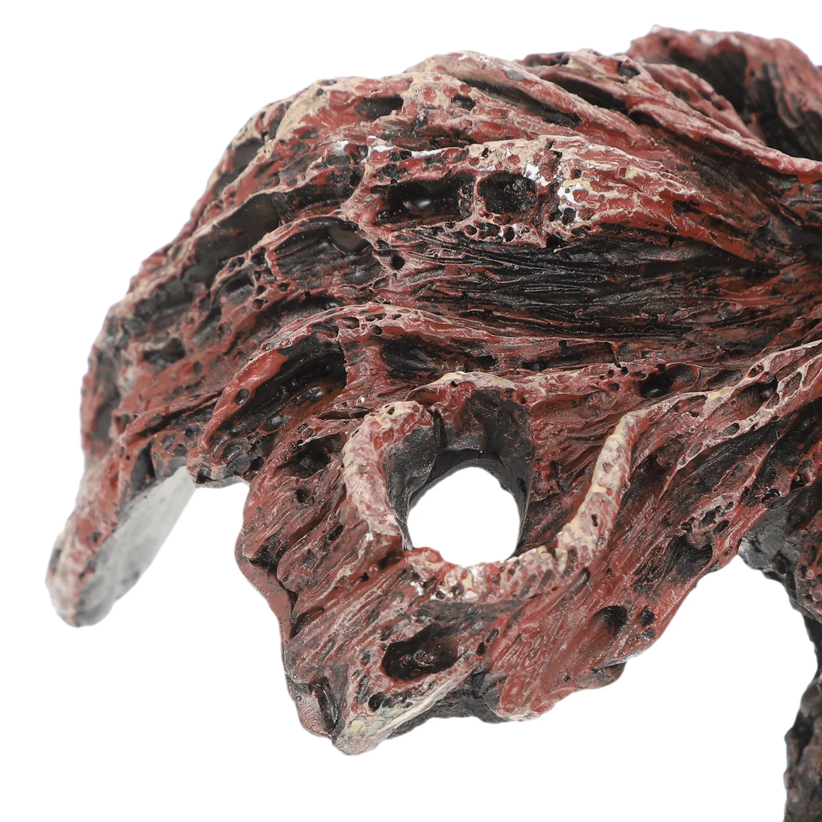 

Reptile Hideout Decor Resin Crafts Special Shape Design Reduce Daylights Suitable Multiple Reptiles Delicate Reptile Cave