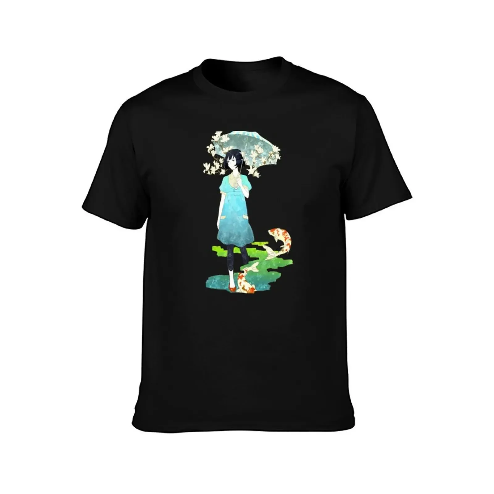 The Tatami Galaxy Akashi Koi Fish T-Shirt croswit shirt man oversize t-shirts man t shirts for men