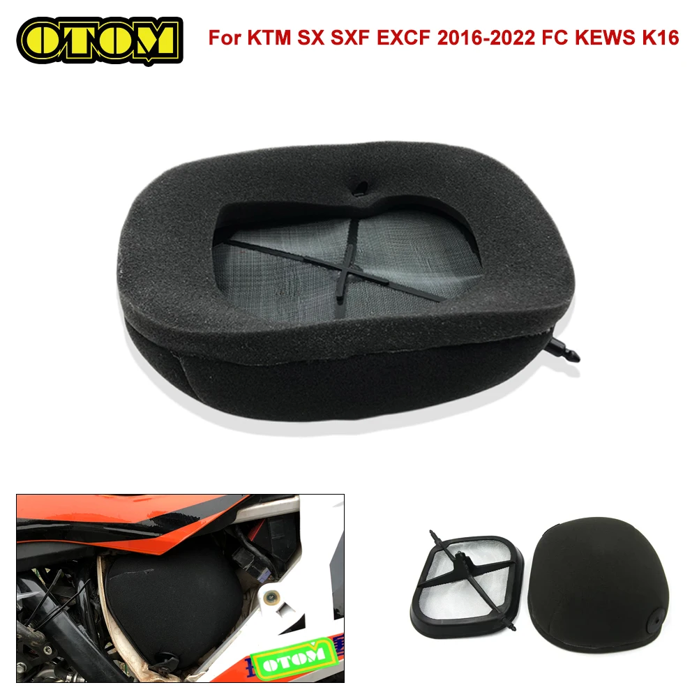 Motorcycle For KTM HUSQVARNA 2016-2022 Air Filter Cleaner  Sponge Foam Layer Holder Bracket SX SXF EXCF XC XCF FC FE KEWS K16
