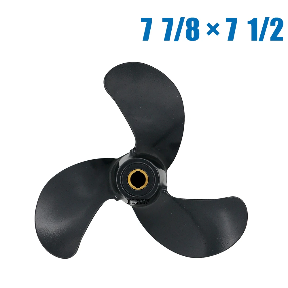 

Outboard Propeller For Honda 4HP 5HP 6HP 7 7/8 *7 1/2 Boat Motor Aluminum Alloy Screw 3 Blade 58130-ZV1-841ZB