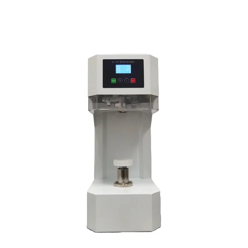  Popular Hot Sell Automatic Portable Plastic PET Aluminum Sealer Seamer Can Closing 202# Lid Sealing Hi