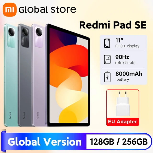 Xiaomi-Redmi pad se snapdragon,グローバルバージョン,128GB, 256GB®Dolby atmos  Tabletクアッドスピーカー、680 miタブレット®11インチ画面,90hz, 8000mahバッテリー - AliExpress 7